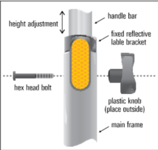 trillium handle height adjustment